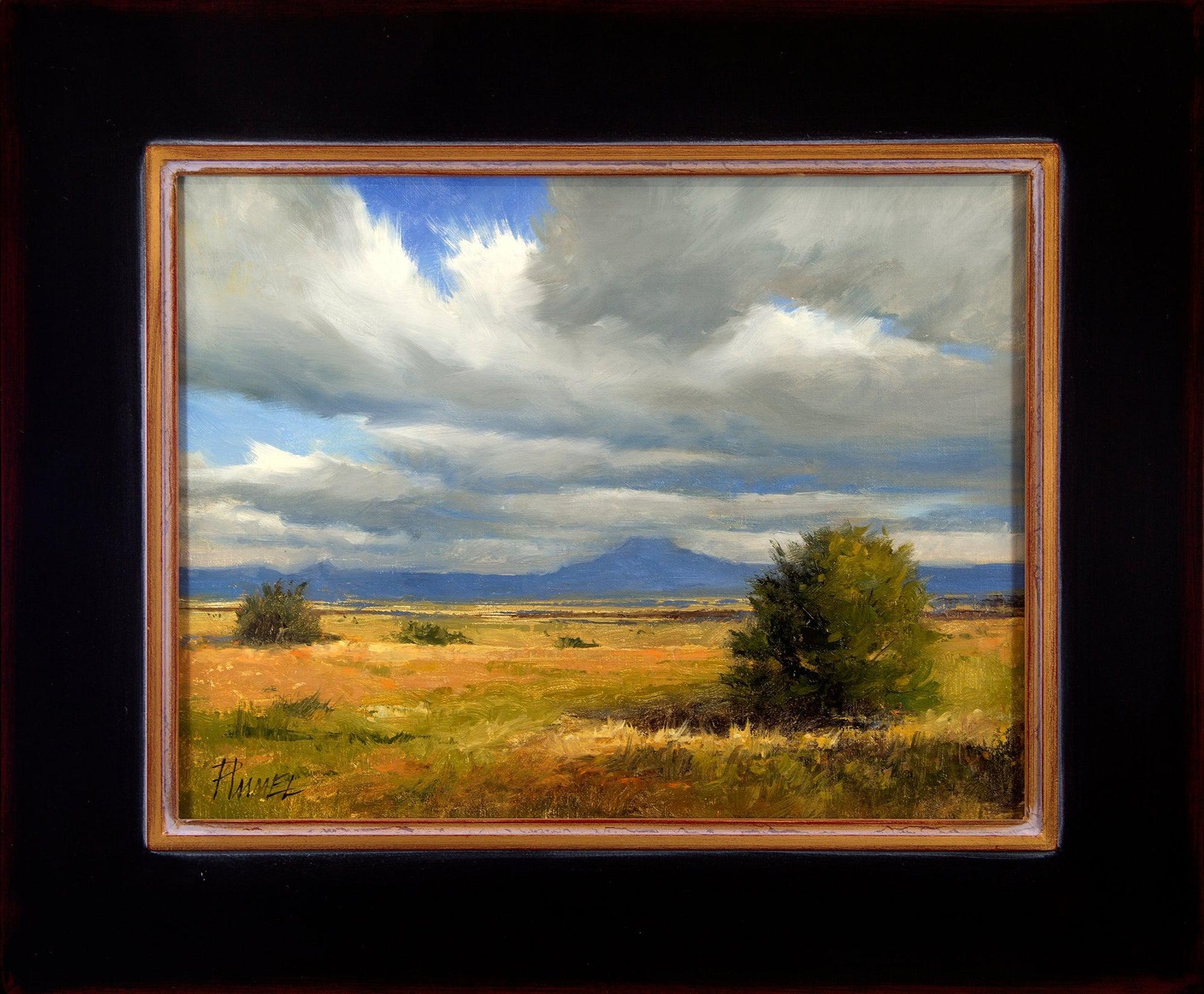 Pedernal Cloud Show-Painting-Peggy Immel-Sorrel Sky Gallery