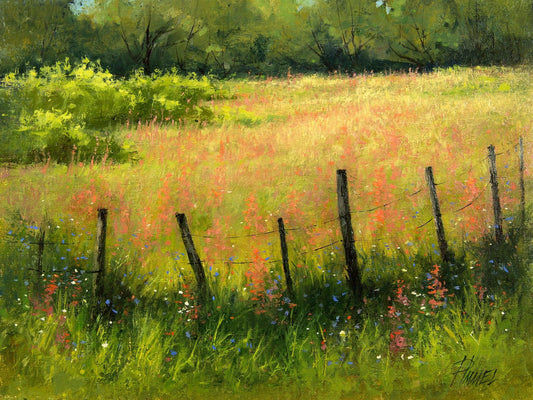 Rocky Mountain Fireworks-Painting-Peggy Immel-Sorrel Sky Gallery