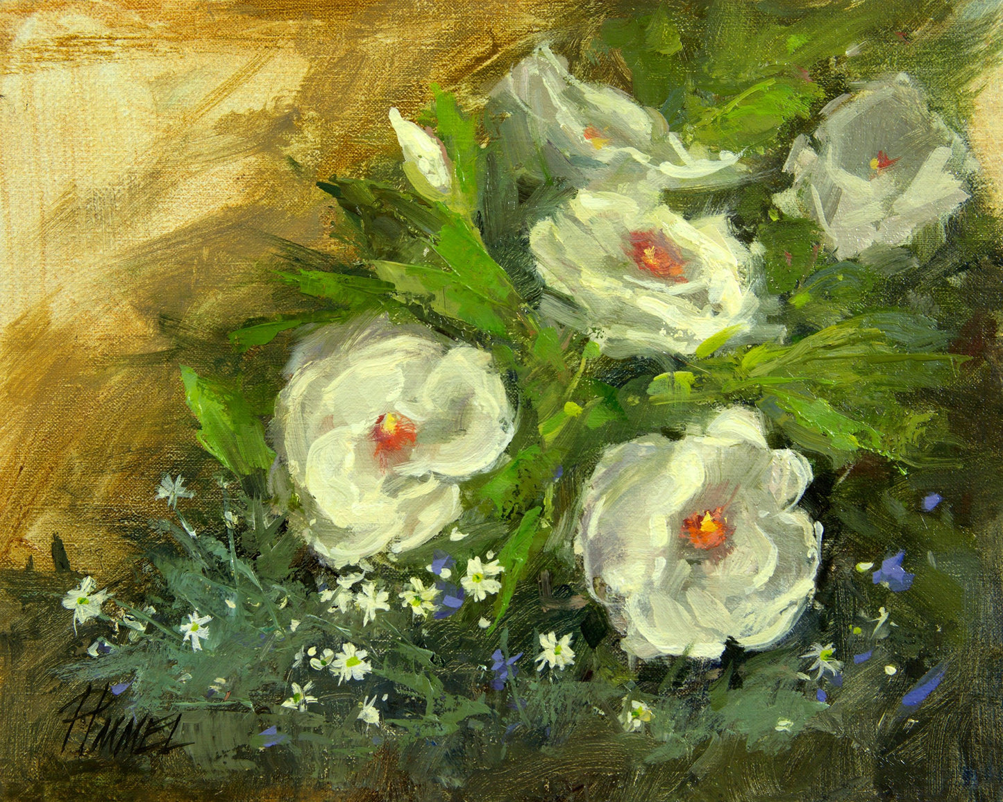 Snow In Summer-Painting-Peggy Immel-Sorrel Sky Gallery