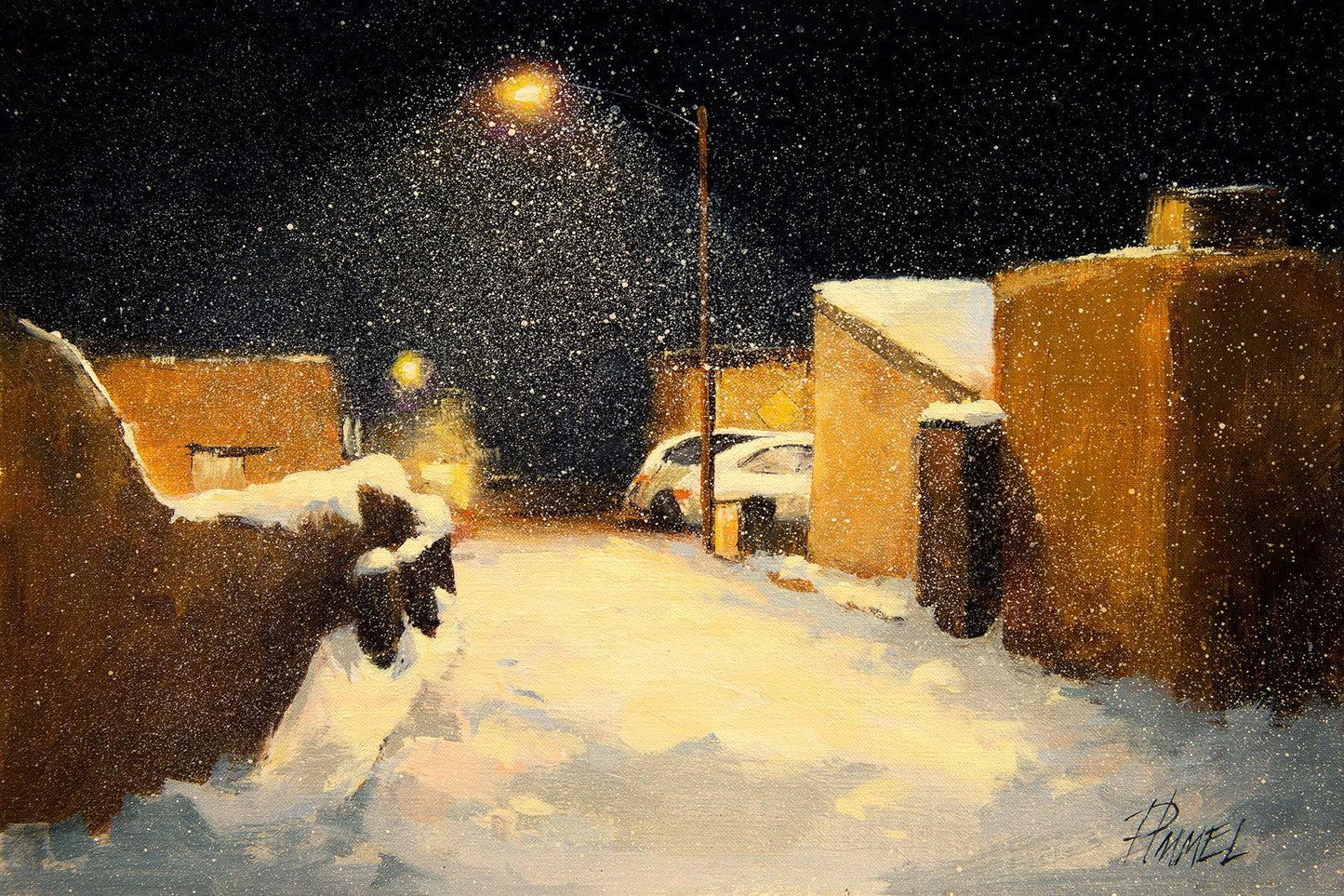 Snowstorm-Painting-Peggy Immel-Sorrel Sky Gallery