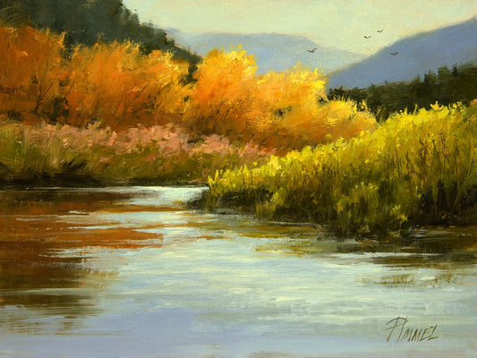 Up Near Cimarron-Painting-Peggy Immel-Sorrel Sky Gallery