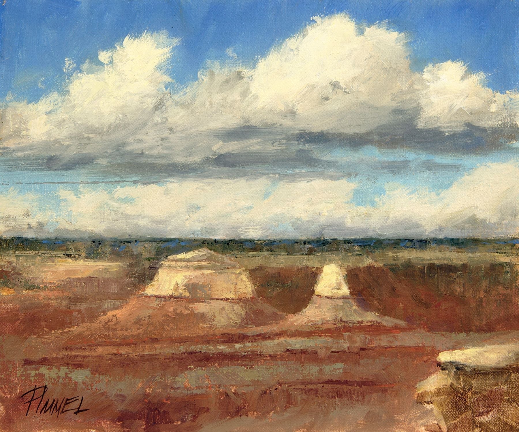 Waiting for Raindrops-Painting-Peggy Immel-Sorrel Sky Gallery
