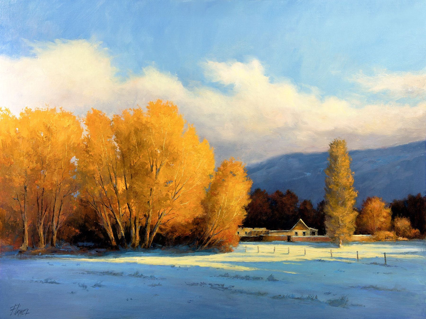 Willow Wonderland-Painting-Peggy Immel-Sorrel Sky Gallery