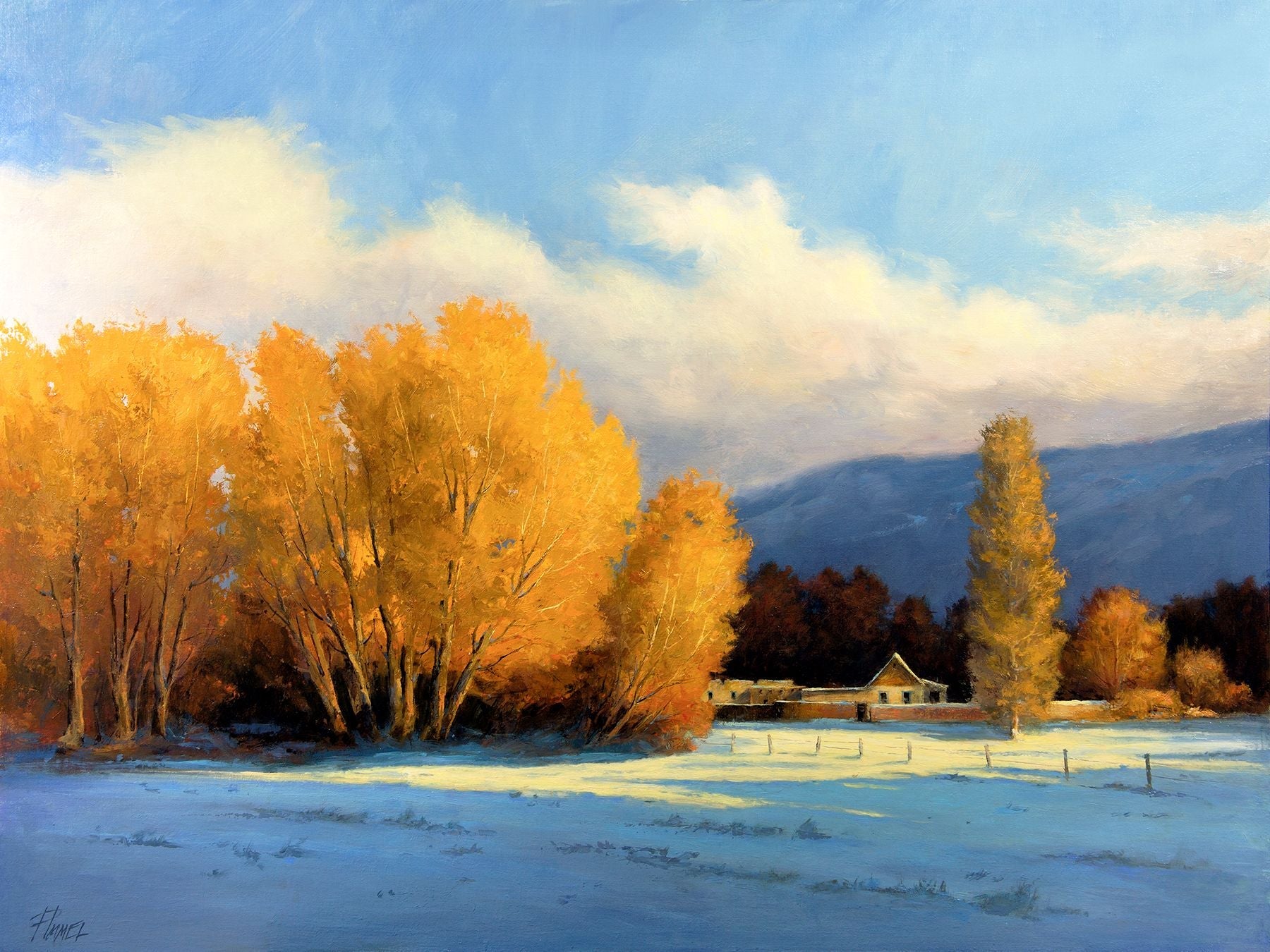 Willow Wonderland-Painting-Peggy Immel-Sorrel Sky Gallery
