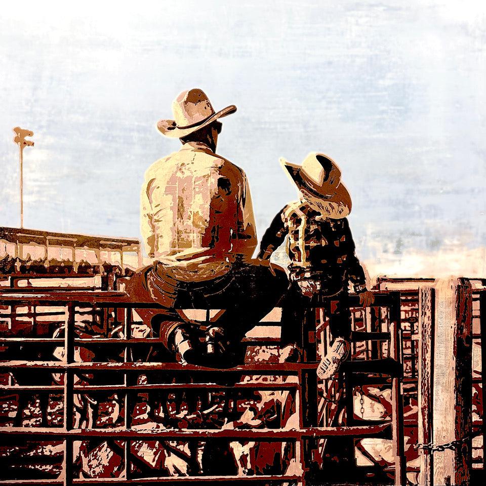 Raised On Joy - Raised On West-Painting-Maura Allen-Sorrel Sky Gallery
