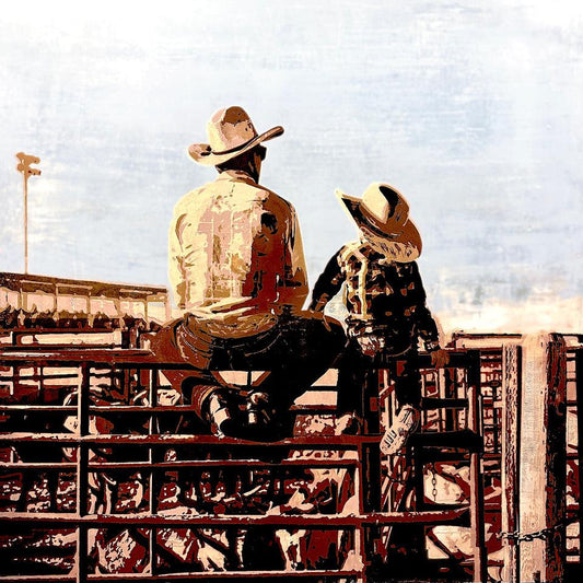 Raised On Joy - Raised On West-Painting-Maura Allen-Sorrel Sky Gallery