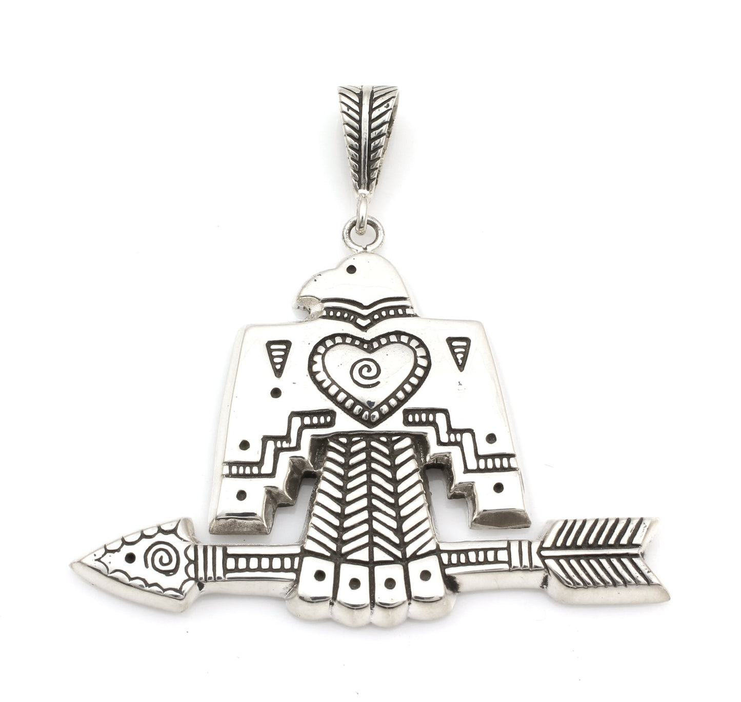 Eagle Arrow Pendant-Jewelry-Ray Tracey-Sorrel Sky Gallery