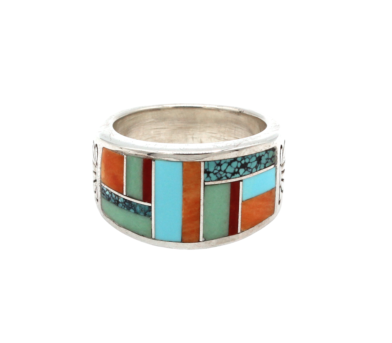 Flower Band Ring-Jewelry-Ray Tracey-Sorrel Sky Gallery