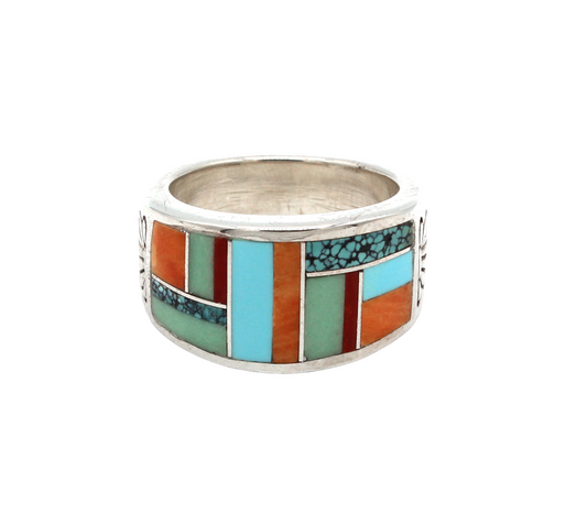 Flower Band Ring-Jewelry-Ray Tracey-Sorrel Sky Gallery
