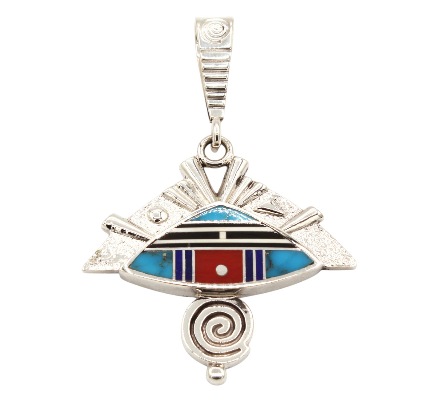 Headdress Yei Pendant-Jewelry-Ray Tracey-Sorrel Sky Gallery