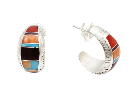 Hoop Style Earrings-Jewelry-Ray Tracey-Sorrel Sky Gallery