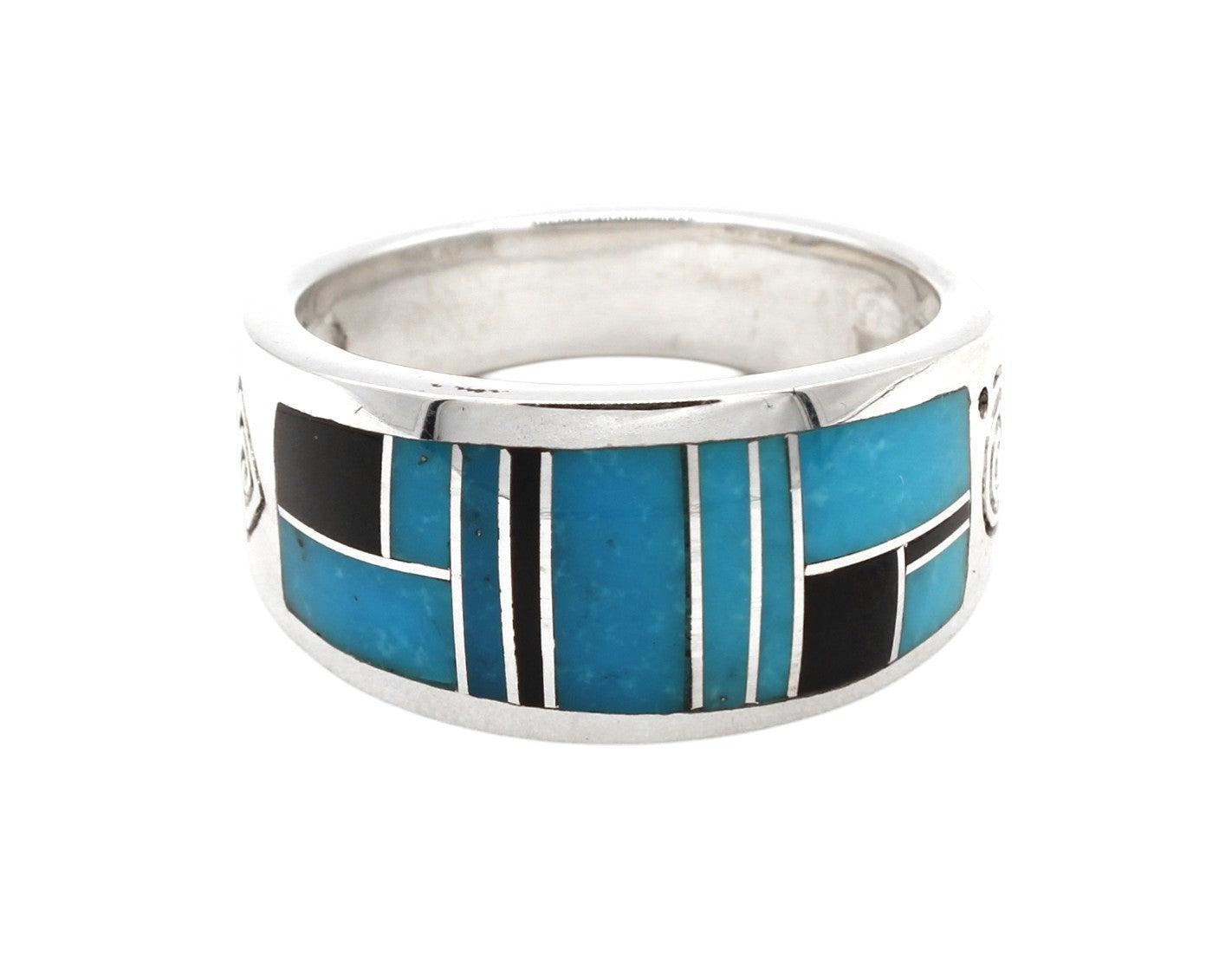 Inlay Top Ring-Jewelry-Ray Tracey-Sorrel Sky Gallery
