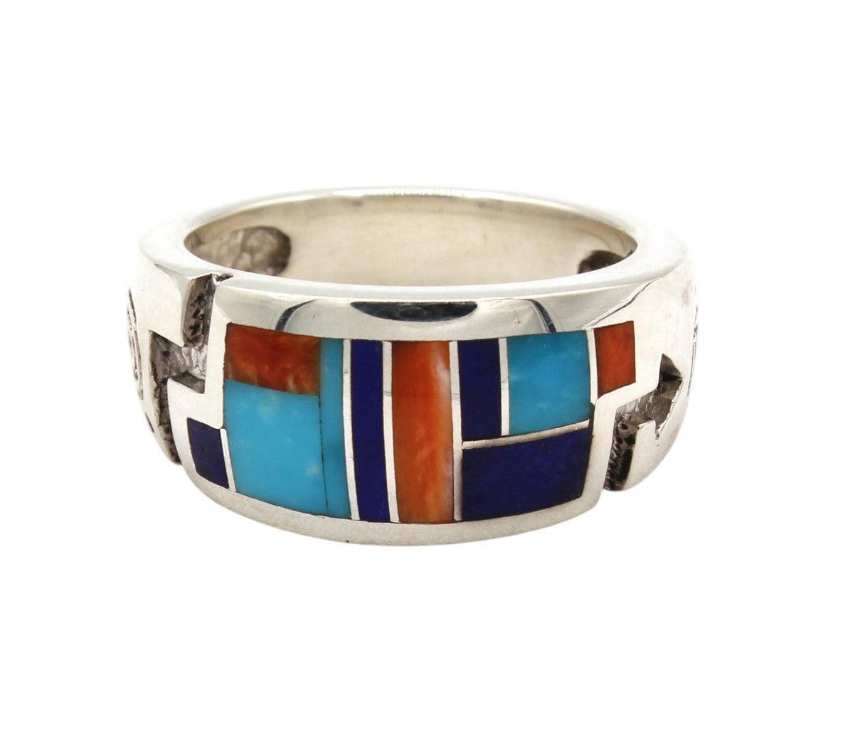 Medium Inlay Band Ring-Jewelry-Ray Tracey-Sorrel Sky Gallery