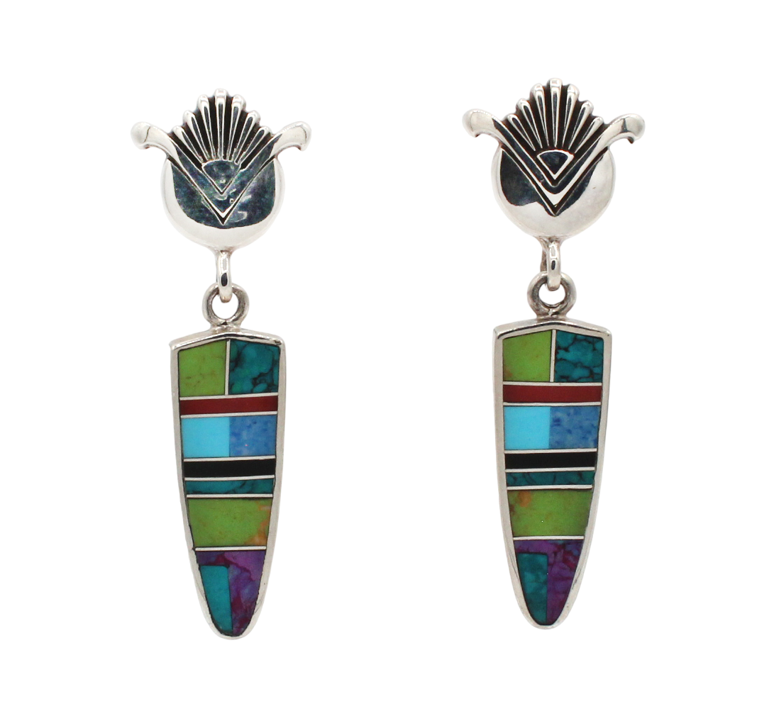 Sunburst Teardrop Earrings-Jewelry-Ray Tracey-Sorrel Sky Gallery