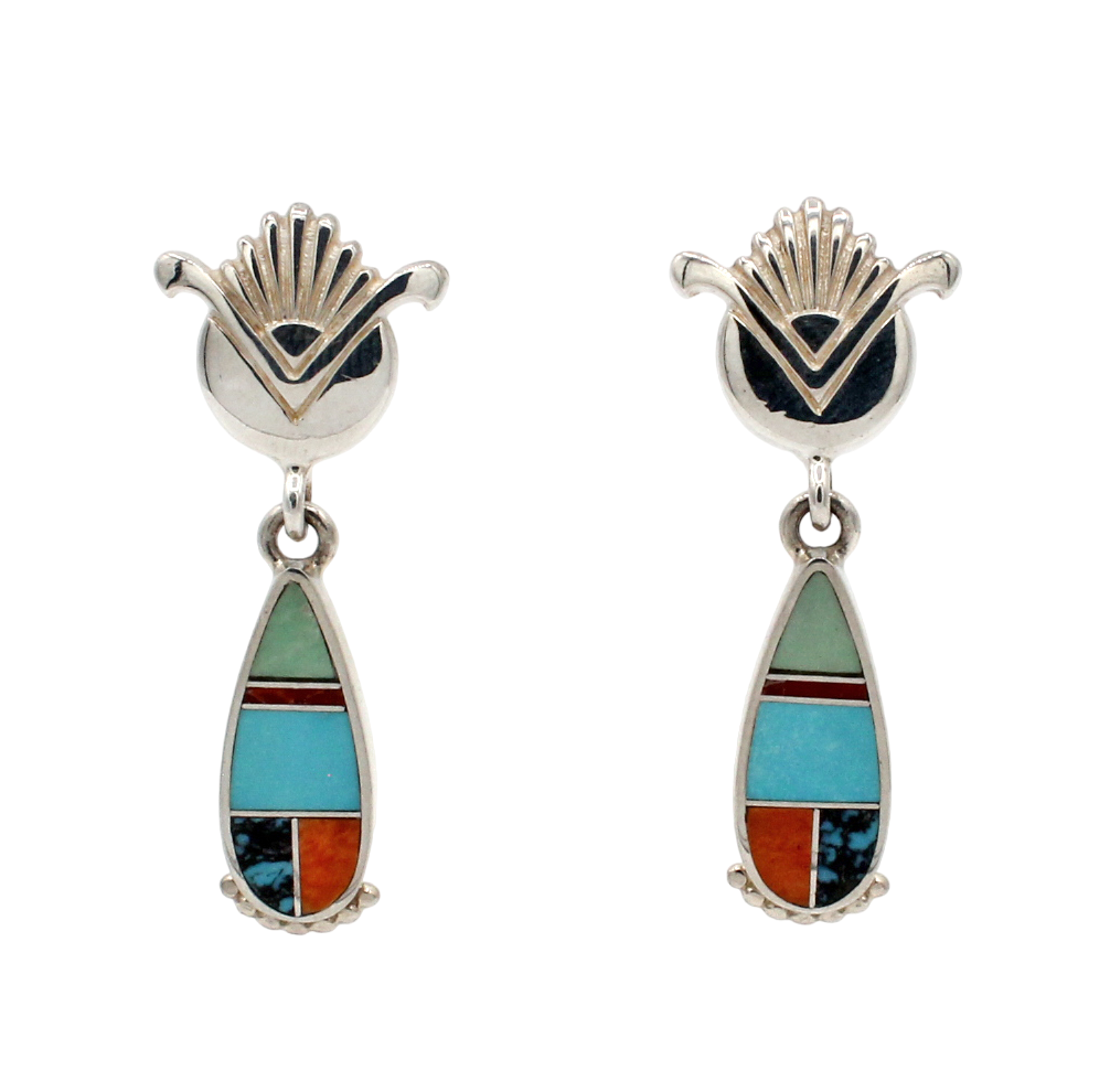Sunburst Teardrop Earrings-Jewelry-Ray Tracey-Sorrel Sky Gallery