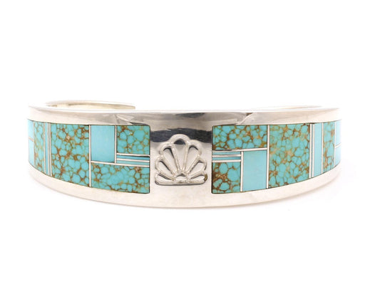 Wide Flower Cuff Bracelet-Jewelry-Ray Tracey-Sorrel Sky Gallery