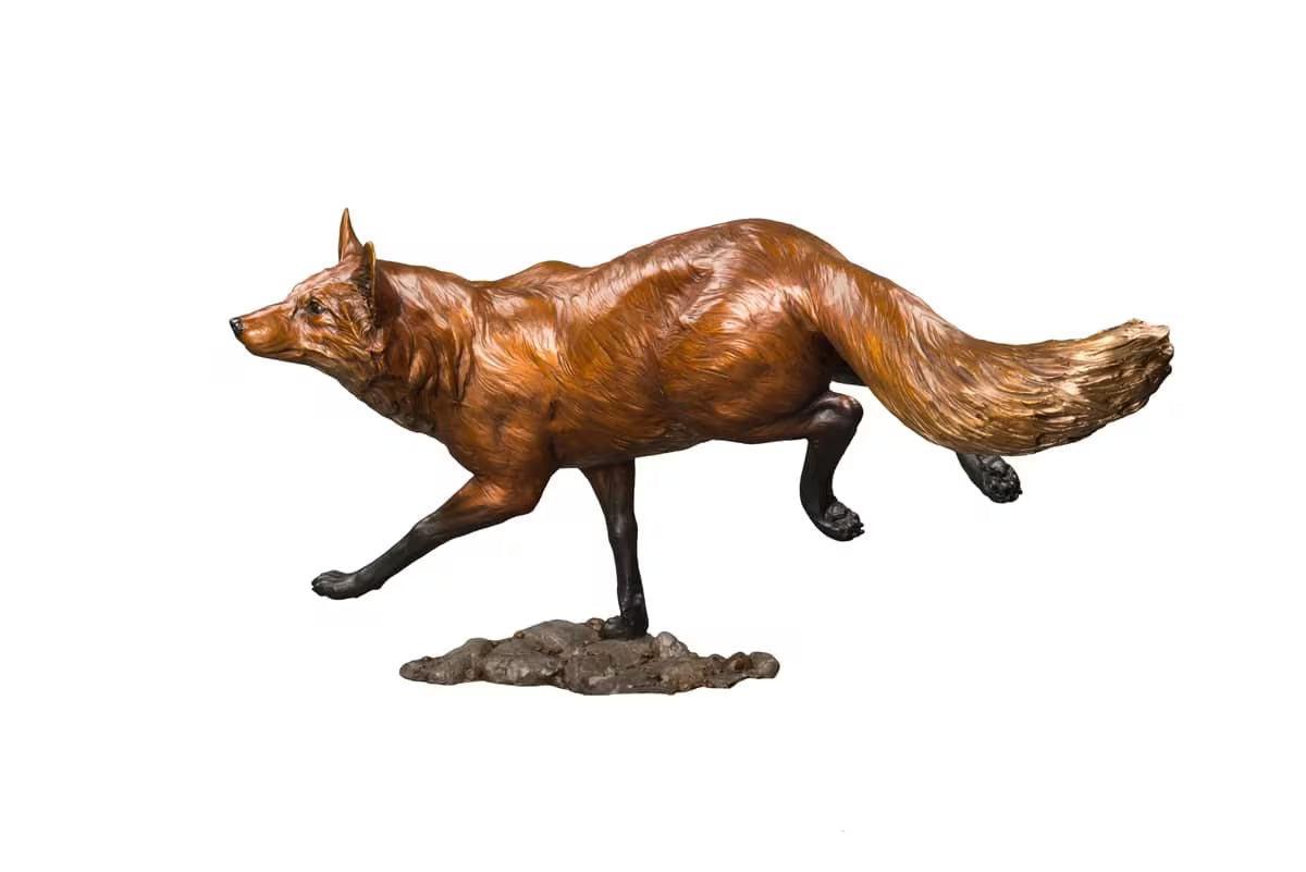 Out-Foxed-Sculpture-Rip Caswell-Sorrel Sky Gallery
