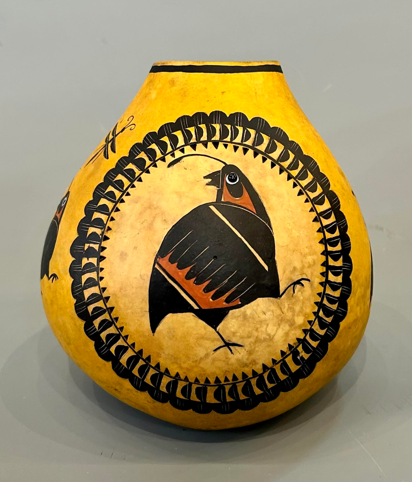 Quail Gourd Bowl-Gourd-Robert Rivera-Sorrel Sky Gallery