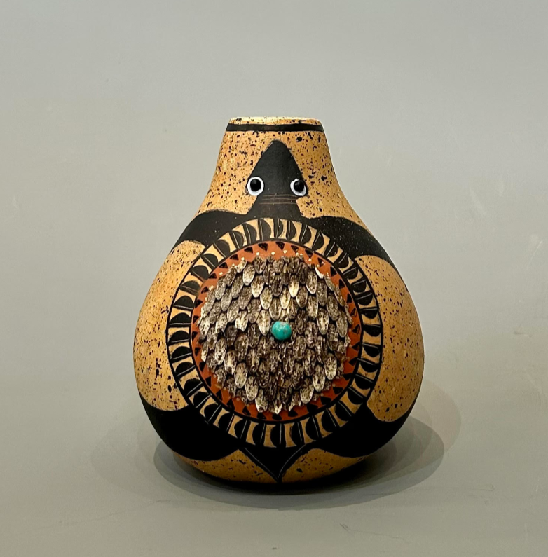 Turtle Gourd Bowl-Gourd-Robert Rivera-Sorrel Sky Gallery