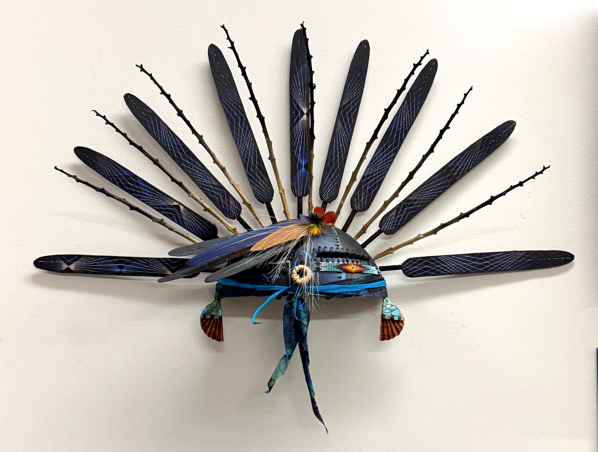 1/2 Kachina Mask-Sculpture-Robert Rivera-Sorrel Sky Gallery