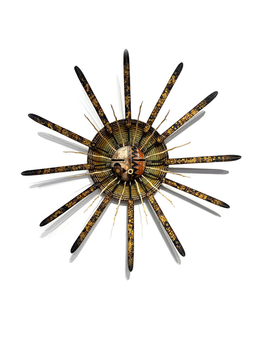 Basket Sun Mask-Sculpture-Robert Rivera-Sorrel Sky Gallery