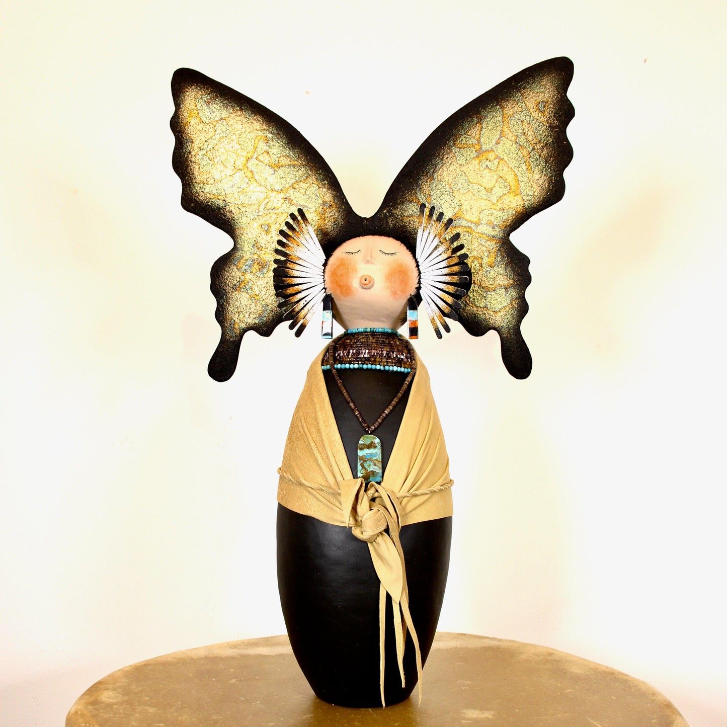 Butterfly Maiden-Sculpture-Robert Rivera-Sorrel Sky Gallery