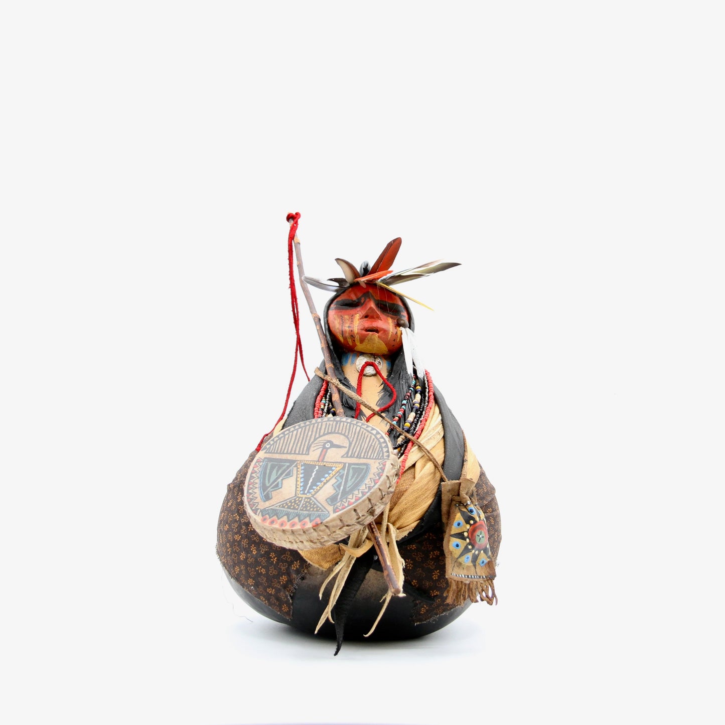 Medicine Man Chanter-Sculpture-Robert Rivera-Sorrel Sky Gallery