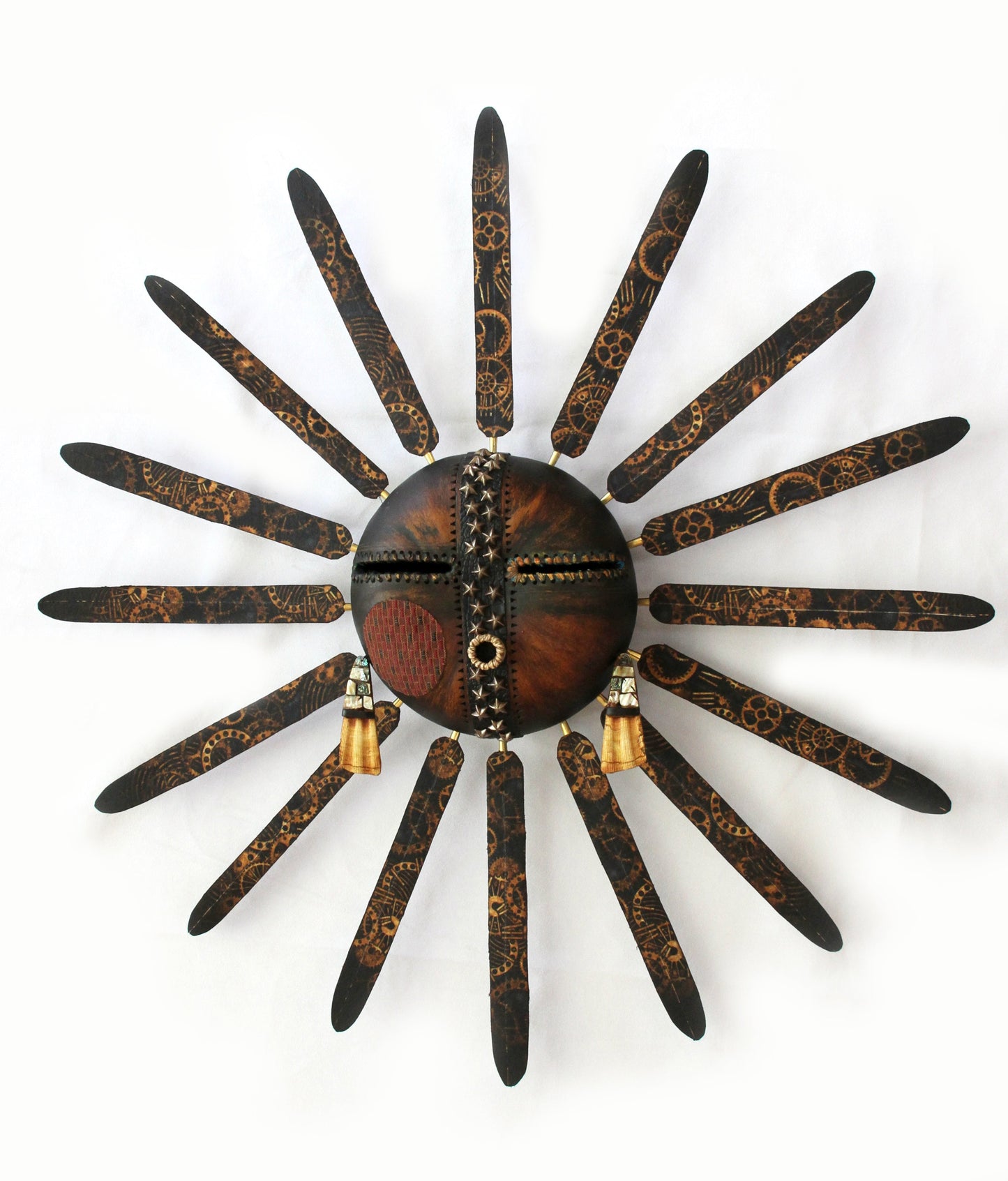 Sun Mask-Sculpture-Robert Rivera-Sorrel Sky Gallery