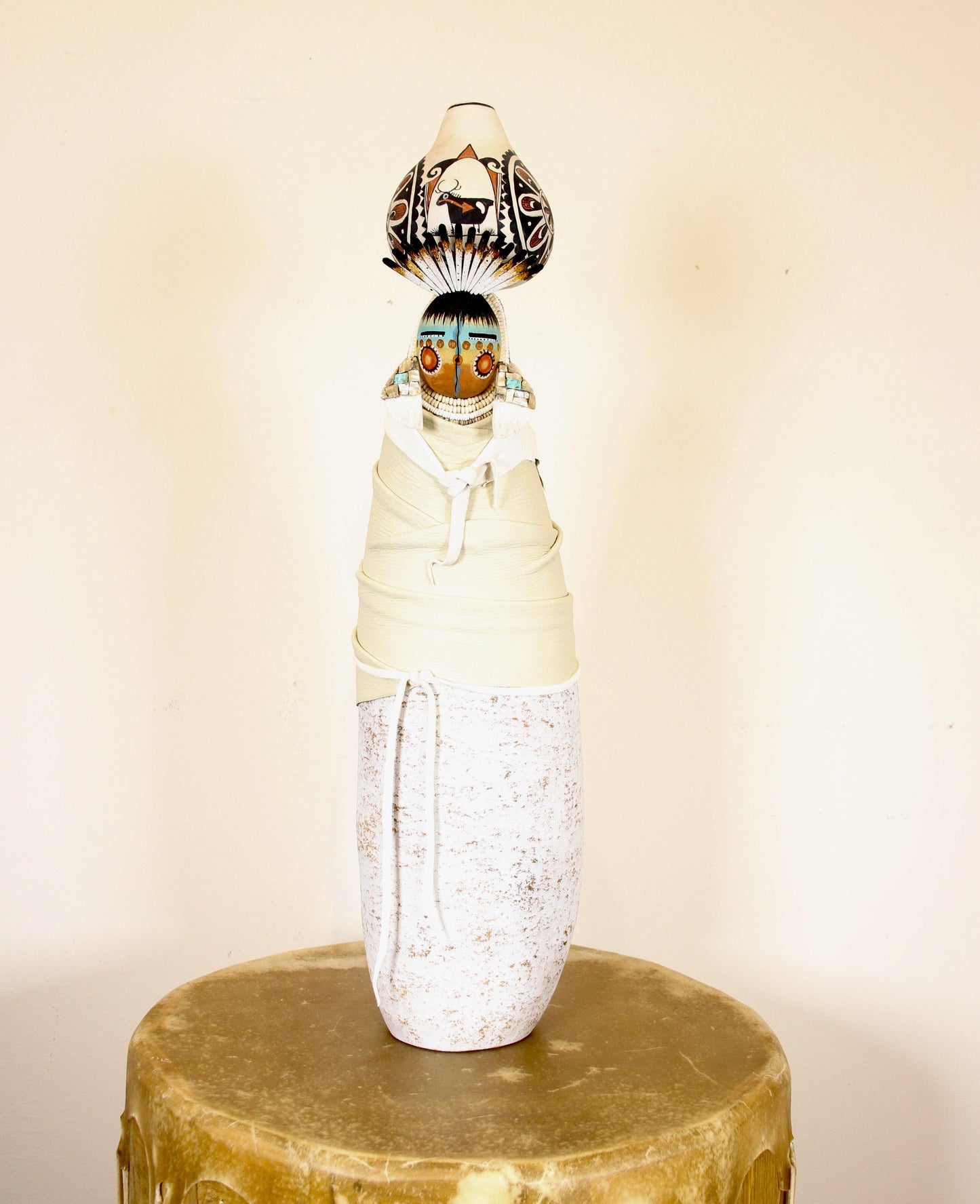 Zuni Water Maiden-Sculpture-Robert Rivera-Sorrel Sky Gallery