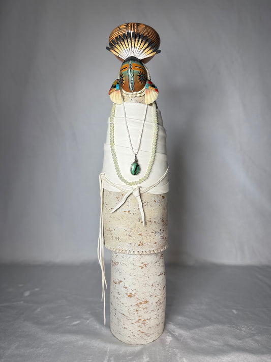 Zuni Water Maiden-Sculpture-Robert Rivera-Sorrel Sky Gallery
