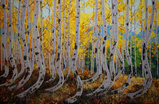Autumn Dance-Painting-Roberto Ugalde-Sorrel Sky Gallery