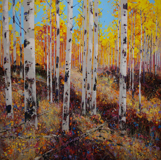 Autumn Glow-Painting-Roberto Ugalde-Sorrel Sky Gallery