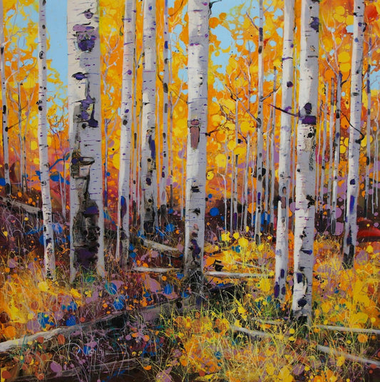 Autumn Peak-Painting-Roberto Ugalde-Sorrel Sky Gallery