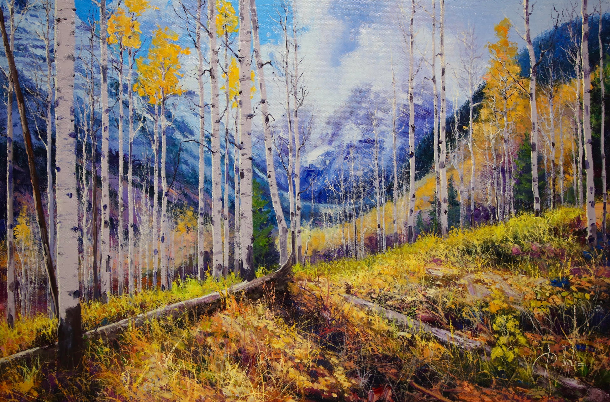 Early Winter-Painting-Roberto Ugalde-Sorrel Sky Gallery