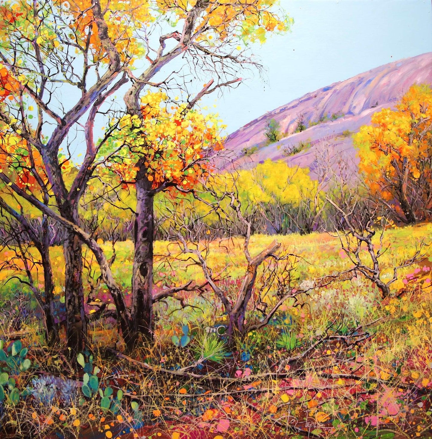 Enchanted Red Oak-Painting-Roberto Ugalde-Sorrel Sky Gallery