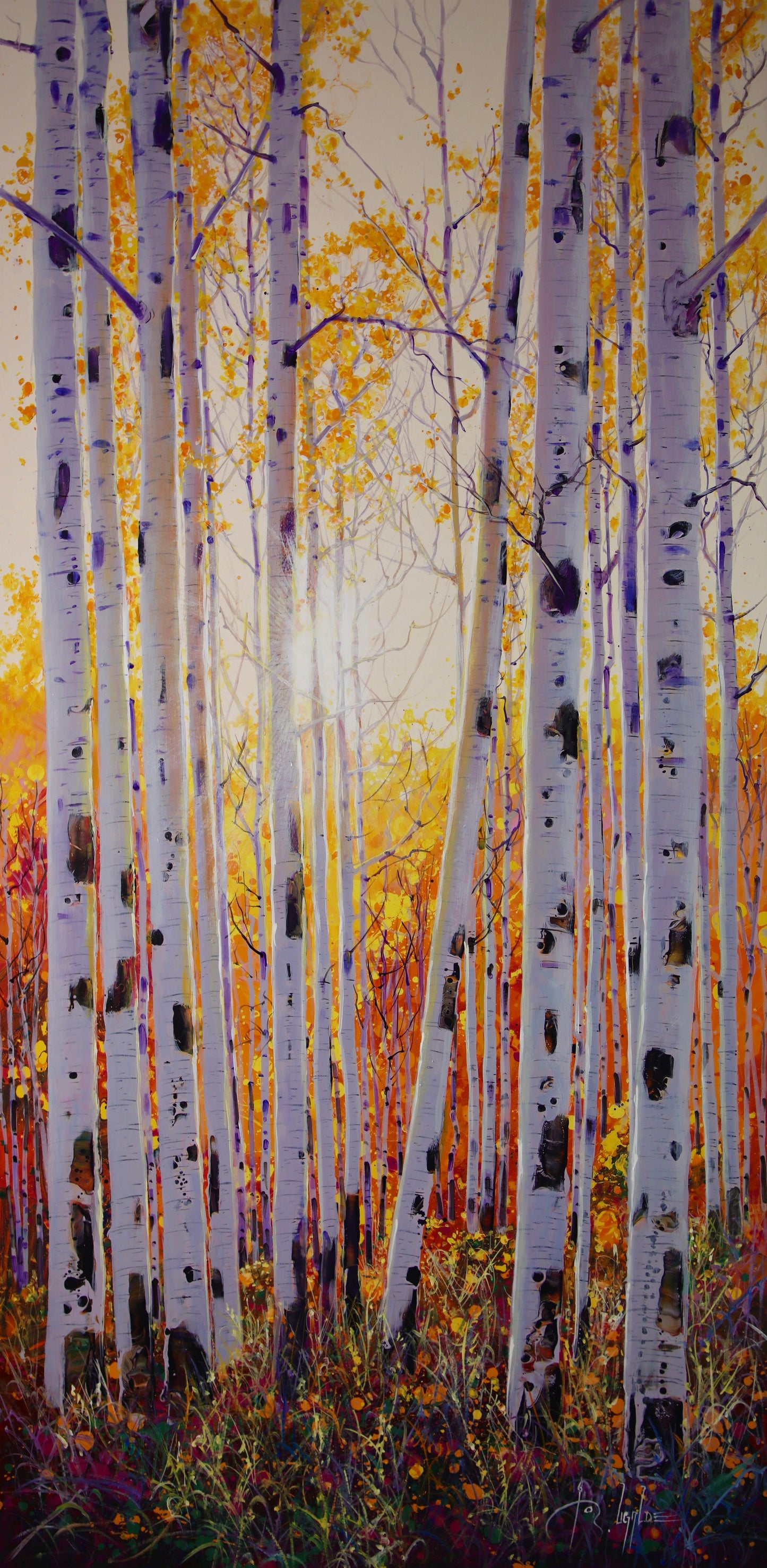 Impression Sunset I-Painting-Roberto Ugalde-Sorrel Sky Gallery