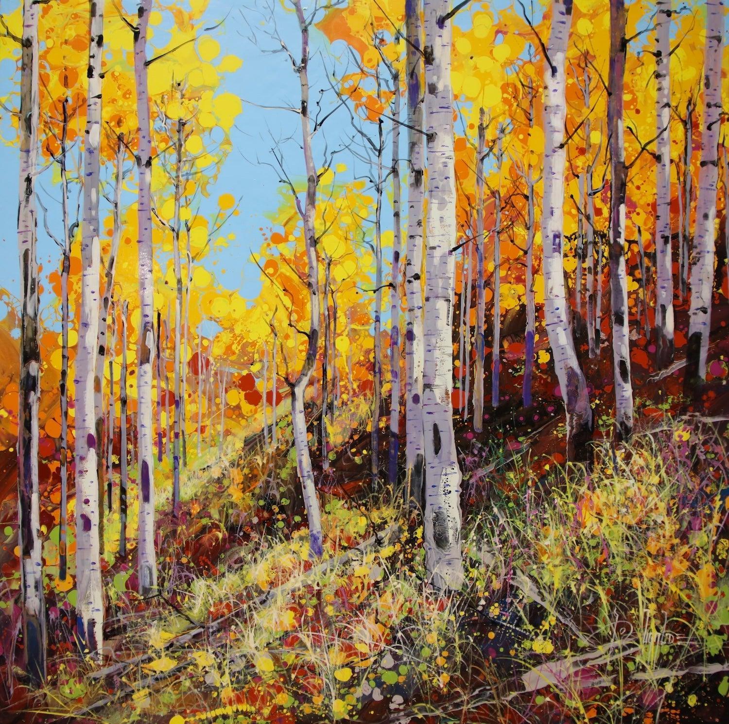 Orange Hills-Painting-Roberto Ugalde-Sorrel Sky Gallery