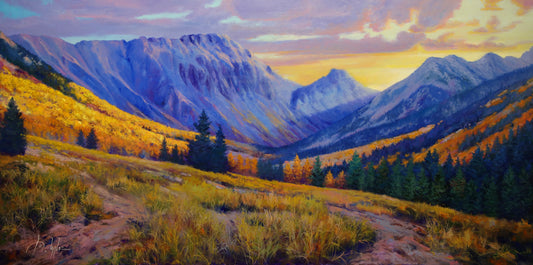 Sunrise Over Ophir Pass-Painting-Roberto Ugalde-Sorrel Sky Gallery