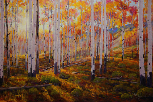 Sunset Magic-Painting-Roberto Ugalde-Sorrel Sky Gallery