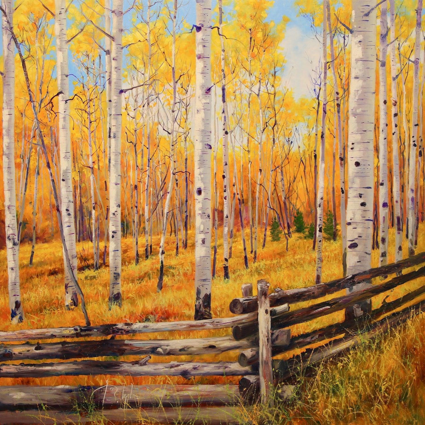 Telluride Private Property-Painting-Roberto Ugalde-Sorrel Sky Gallery