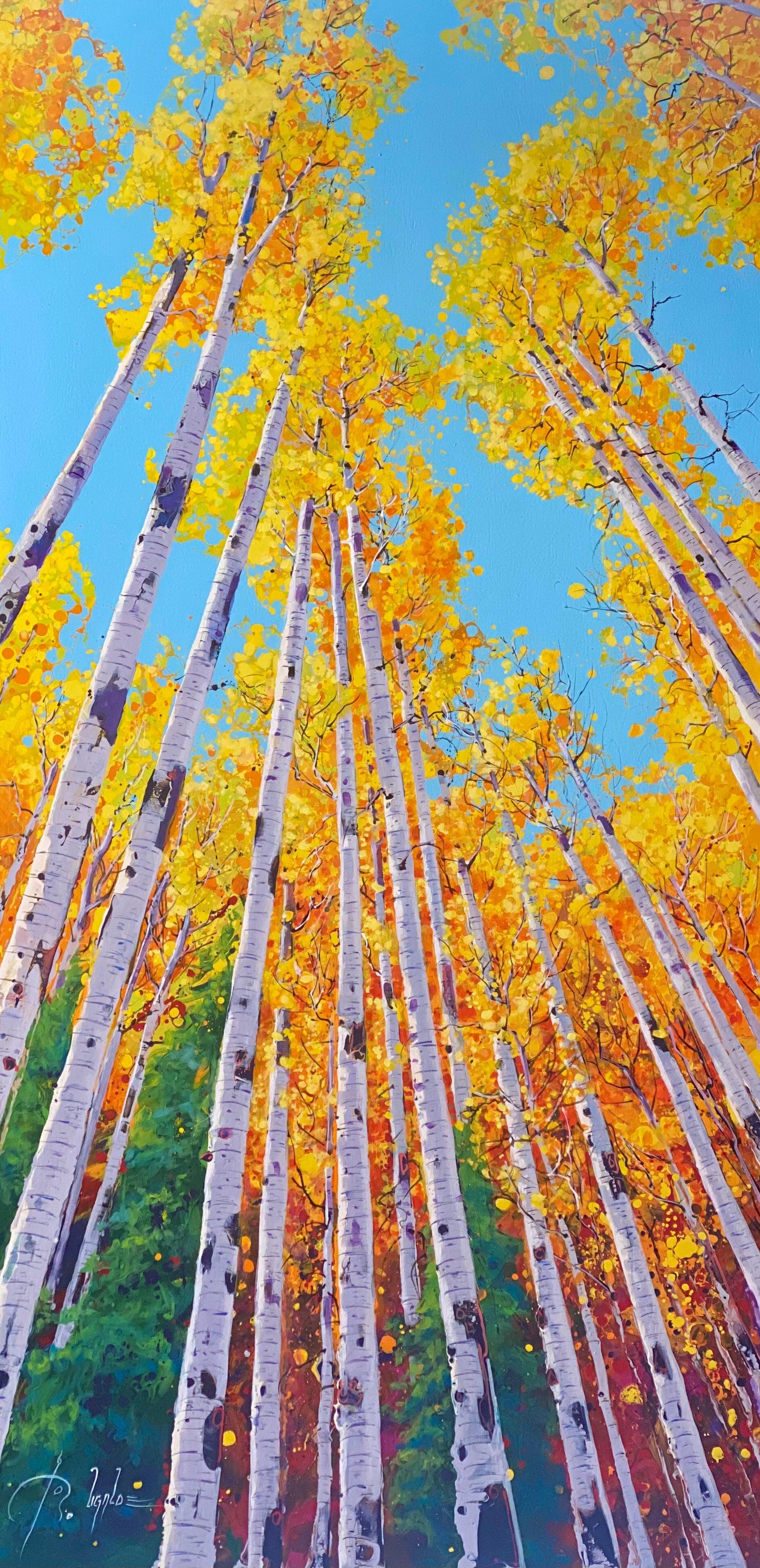 Untitled - Upview-Painting-Roberto Ugalde-Sorrel Sky Gallery