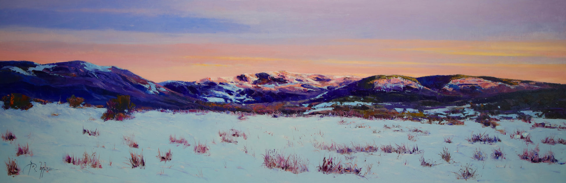 The Magic of Winter Light-Painting-Roberto Ugalde-Sorrel Sky Gallery