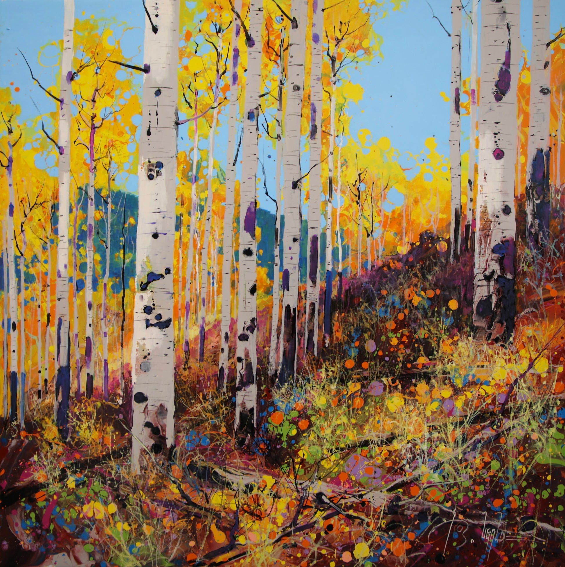 Telluride Hills-Painting-Roberto Ugalde-Sorrel Sky Gallery