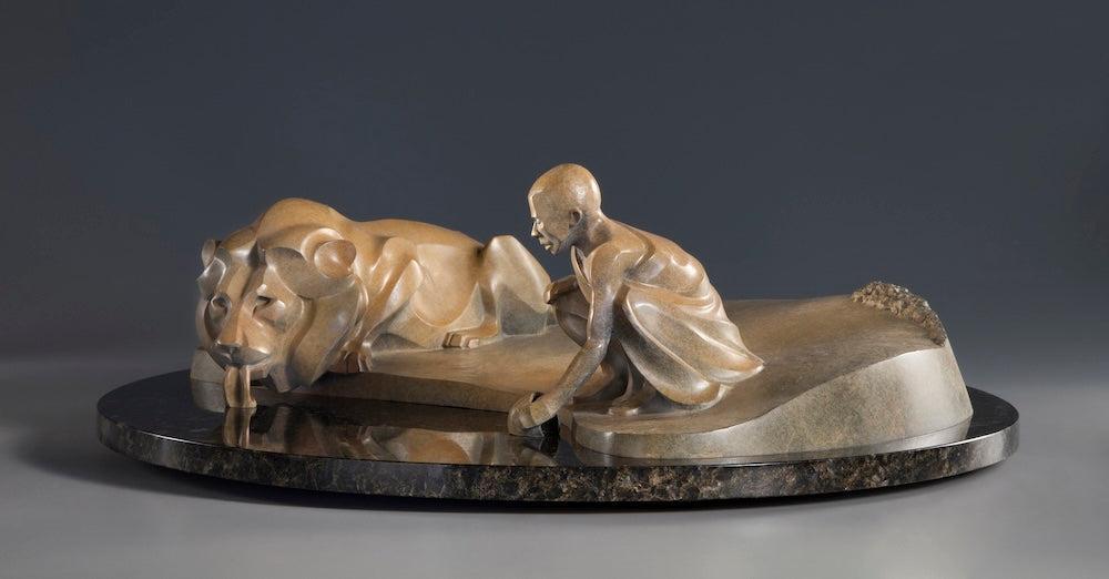 Ancient Truce-Sculpture-Rosetta-Sorrel Sky Gallery