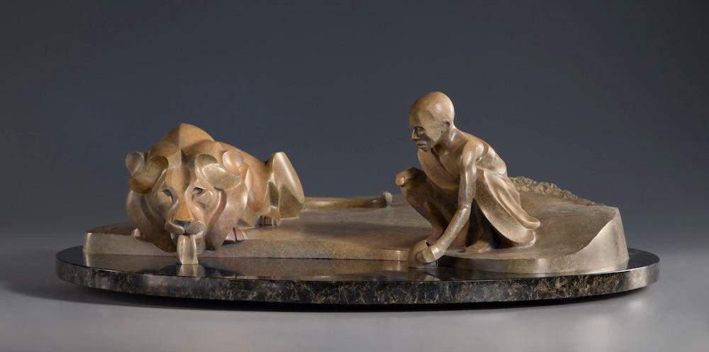 Ancient Truce-Sculpture-Rosetta-Sorrel Sky Gallery