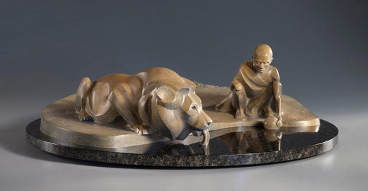Ancient Truce-Sculpture-Rosetta-Sorrel Sky Gallery