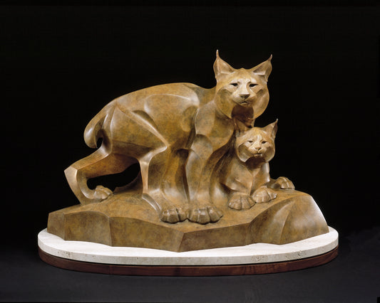 Lynx Legacy-Sculpture-Rosetta-Sorrel Sky Gallery