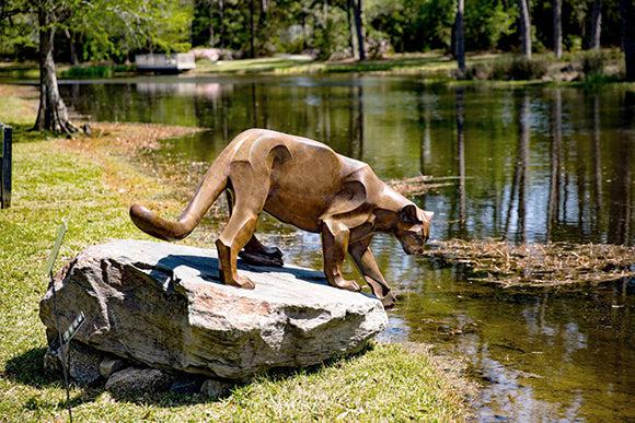 Mountain Fishing - Lifesize-Sculpture-Rosetta-Sorrel Sky Gallery