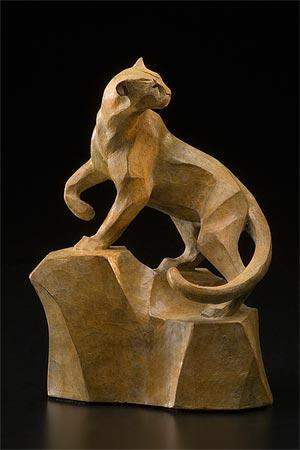 On The Alert - Mini-Sculpture-Rosetta-Sorrel Sky Gallery
