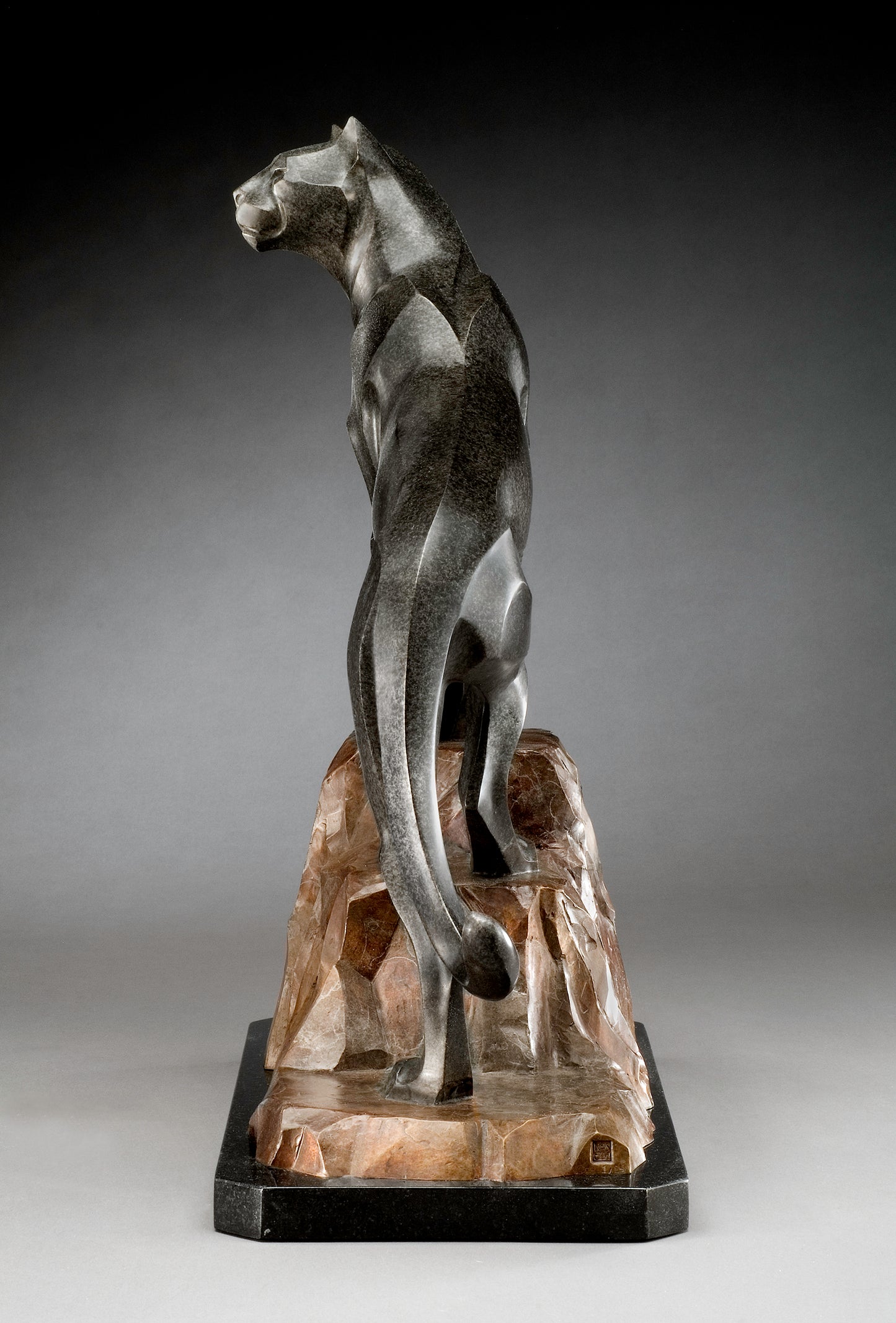 Panther Alert-Sculpture-Rosetta-Sorrel Sky Gallery